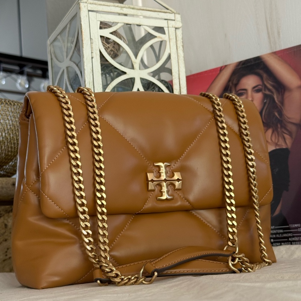 NWT, Tory Burch Women's Kira Diamond Quilt Convertible Shoulder Bag - Picture 7 of 14